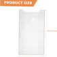 Box Shoe Covers Dispenser Napkin Basket Disposable Gloves Dispenser Acrylic Glove Holder Glove Box Storage Rack Wall-mounted Work