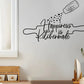 Happiness is Kitchen made - Acrylic Kitchen Wall Decal - Best For Home & Restaurant