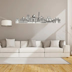 Indian's Building - Skyline Acrylic Wall Art - Home Decal - Indian National Day