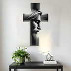 Jesus & Cross - Christmas & Baptism - For Church & Home Decal