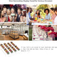 Acrylic Macaron Display Tray – 4 Slot Clear Cookie Display Stand for Macarons, Pastries & Desserts