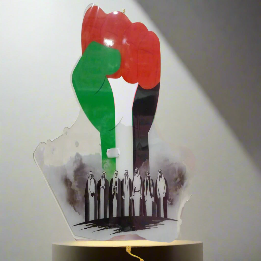 UAE Flags Wall Décor – National Day Patriotic Wall Art | Home & Office Decoration
