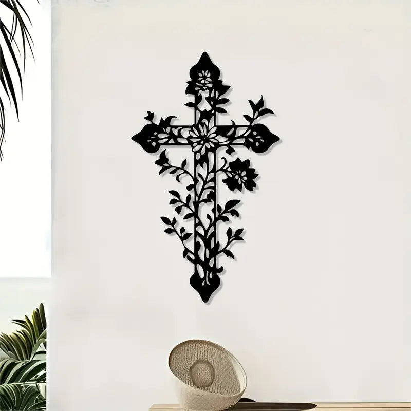 Jesus Cross Floral Tree Branches - Christmas & Baptism - For Church or Home