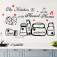 Beautiful Kitchen Wall Decor - Dream Kitchen Decoration - Best For Home & Restaurants