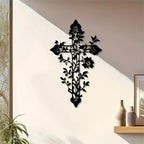 Jesus Cross Floral Tree Branches - Christmas & Baptism - For Church or Home