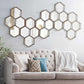 30 Pcs Clear Hexagon Acrylic Sheets – Transparent Acrylic Blanks for DIY Crafts, Painting, Place Cards, Signs & Display Stands