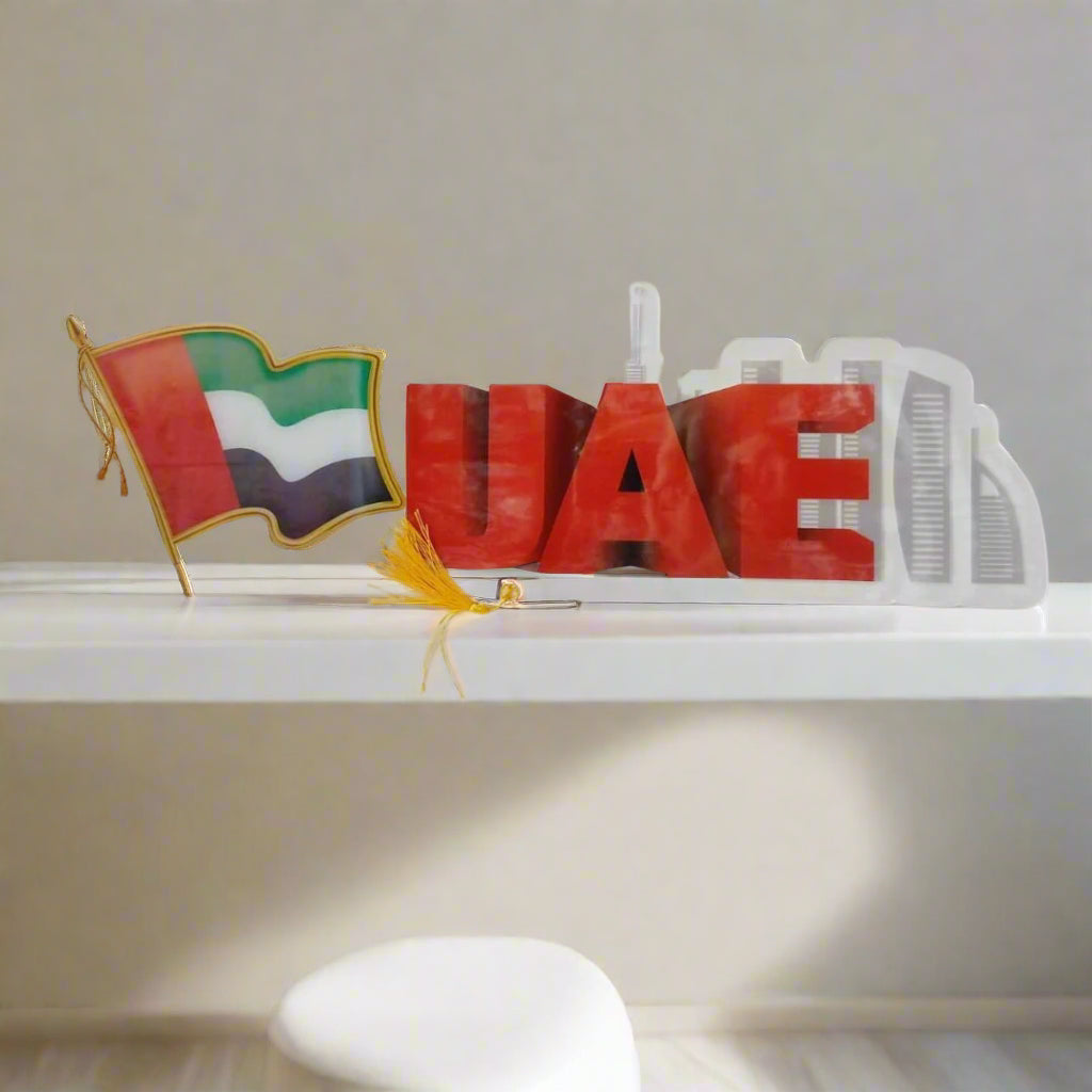 UAE Flags Wall Décor – National Day Patriotic Wall Art | Home & Office Decoration