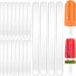 30 Pcs Clear Acrylic Sticks – Reusable Transparent Sticks for Cake Pops, Candy, Ice Pops & DIY Party Crafts