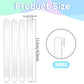 30 Pcs Clear Acrylic Sticks – Reusable Transparent Sticks for Cake Pops, Candy, Ice Pops & DIY Party Crafts