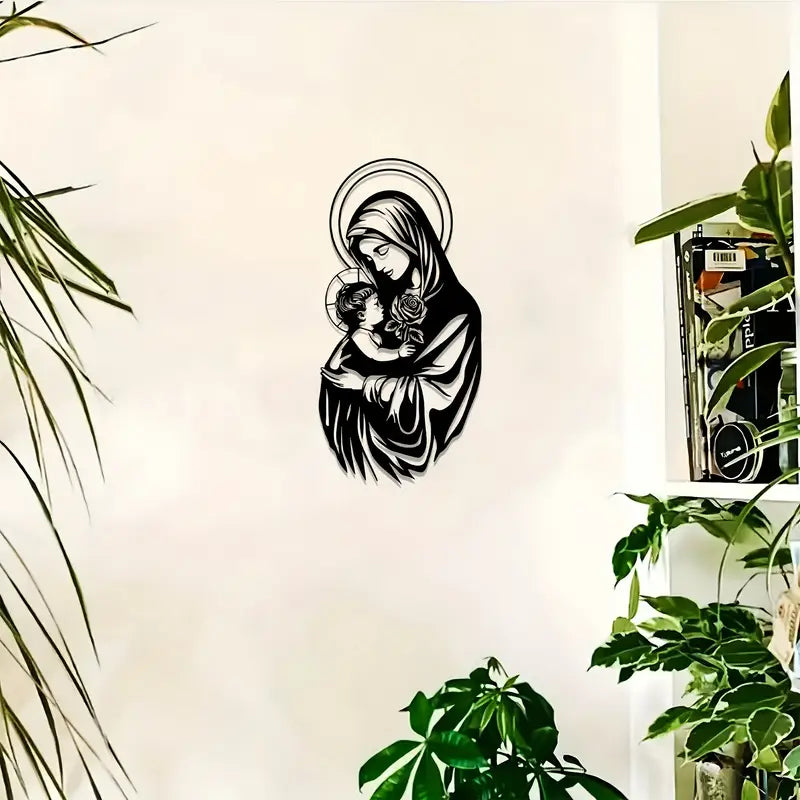 Mother & Youngsters Design -Christian Home Décor - Christmas & Baptism - For Church or Home