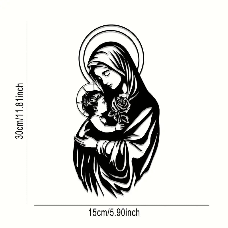 Mother & Youngsters Design -Christian Home Décor - Christmas & Baptism - For Church or Home