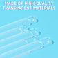 30 Pcs Clear Acrylic Sticks – Reusable Transparent Sticks for Cake Pops, Candy, Ice Pops & DIY Party Crafts