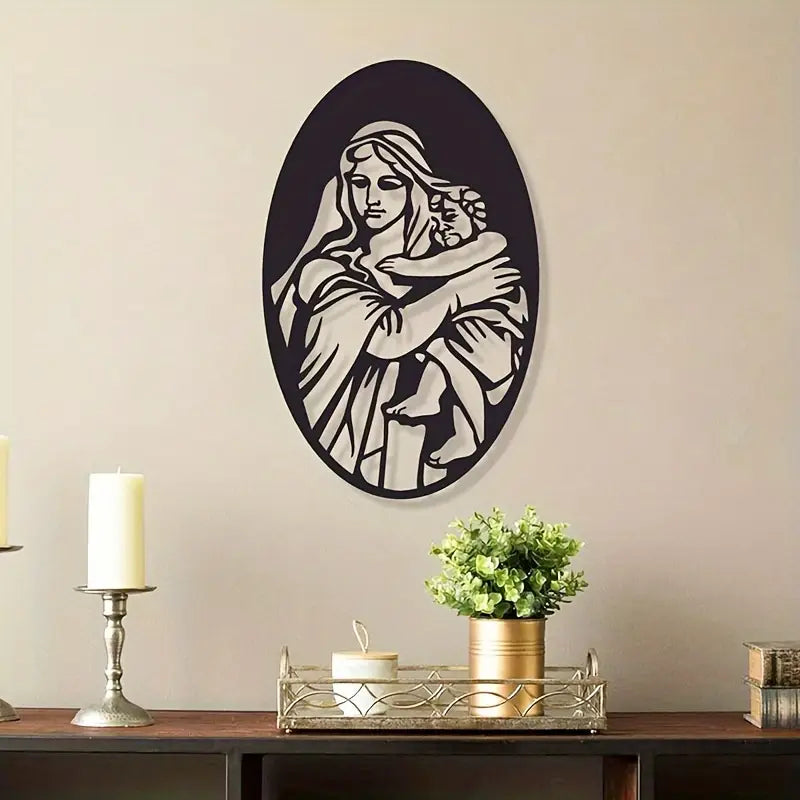 Mary with Jesus - Christian Home Décor - Christmas & Baptism - For Church or Home