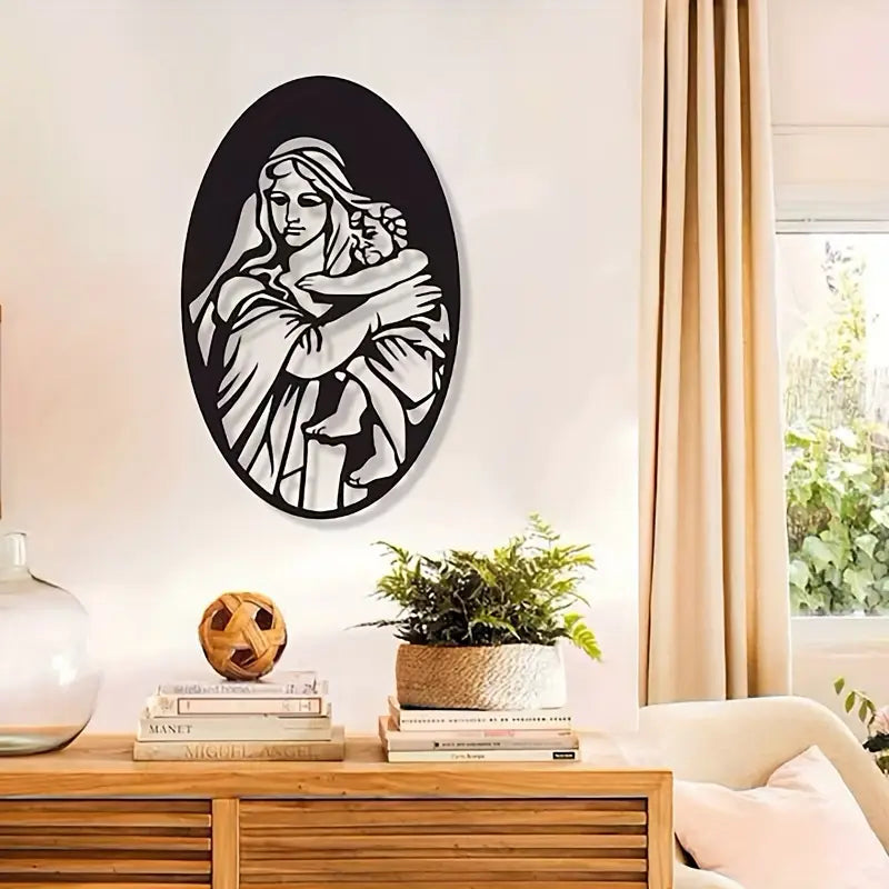 Mary with Jesus - Christian Home Décor - Christmas & Baptism - For Church or Home