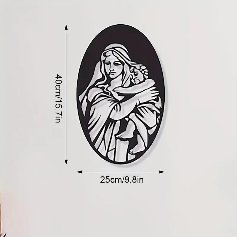 Mary with Jesus - Christian Home Décor - Christmas & Baptism - For Church or Home