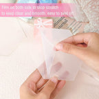 10 Pcs Clear Acrylic Cake Toppers – Blank Hexagon Shape DIY Cake Decoration for Weddings, Birthdays & Parties