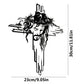 Jesus Face & Cross - Christian Home Décor - Christmas & Baptism - For Church or Home