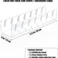 Hat Stand for Baseball Caps Display and Organizer - 2 Pack, No Install Acrylic Hat Holder for 14 Baseball Caps for Bedroom, Closet, Dresser(Clear)