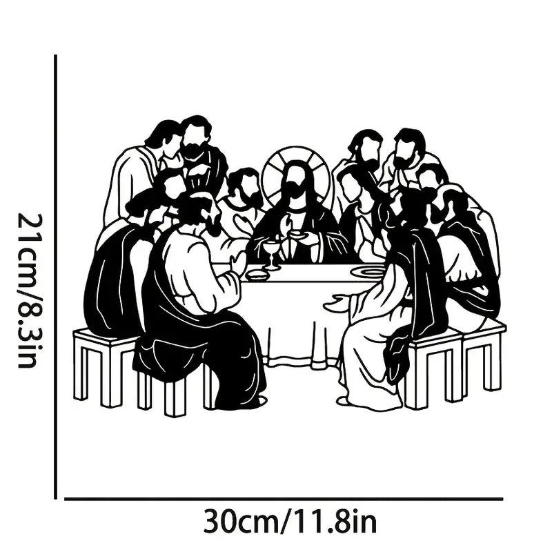 Jesus & Disciples Design - Christian Home Décor - Christmas & Baptism - For Church or Home