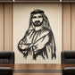 Sheikh Mohammed bin Rashid Al Maktoum Acrylic Portrait