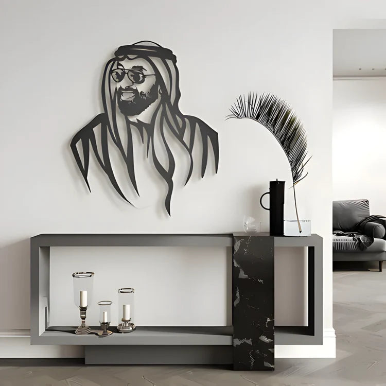 Sheikh Tahnoon bin Zayed Acrylic Portrait