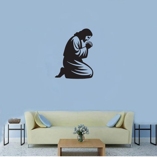 Jesus Christ Praying - Christian Home Décor - Christmas & Baptism - For Church or