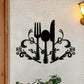 Fork & Spoon Acrylic Wall Art | Kitchen & Dining Decor UAE
