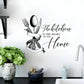 "The Kitchen Is The Heart Of The Home" Acrylic Wall Decal - Charming Decor for UAE Homes & Restaurants