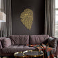 Ayatul Kursi Acrylic Islamic Wall Art (Leaf Pattern)