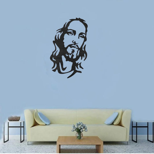 Jesus Chirst's Face - Christmas & Baptism - For Church or Home wall Decal