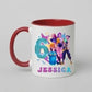 Huntrix Birthday Girl Mug, Kpop Demon Hunter Mug, Gift For Huntrix Fan, Mira Rumi Zoey Mug, Huntrix Mug Birthday Gift