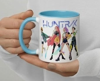 Pyramid International Kpop Demon Hunters Huntrix Girls Coffee Mug - 11oz Ceramic Coffee Mug - Cute Anime Gift for Kids and Fans - Dishwasher and Microwave Safe