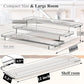 Clear Acrylic Display Risers Stand, , 3 Tiered Shelf Organizer for Perfumes, Cupcakes, Jars, Bottles, Lotions, Spices, Display Shelf in Dresser, Store, Supermarket, Kitchen Counter