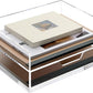 Acrylic Desk Organizer with Drawer – 2-Tier Clear Paper Tray for Letter/A4 Printer Paper, Files & Magazines | Office Supplies Storage