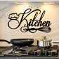 Kitchen Sign - Beautiful Kitchen Wall Decal - Best For Home & Restaurant