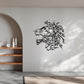 Loin's Head Calligraphy - Muharram Wall Decor