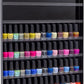 Black Acrylic Wall-Mounted Nail Polish Rack – 6-Tier Premium Display Shelf Organizer, Holds up to 102 Bottles
