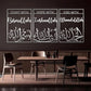 Bismillah, InshaAllah, Alhamdulillah Acrylic Wall Frame | Islamic Calligraphy