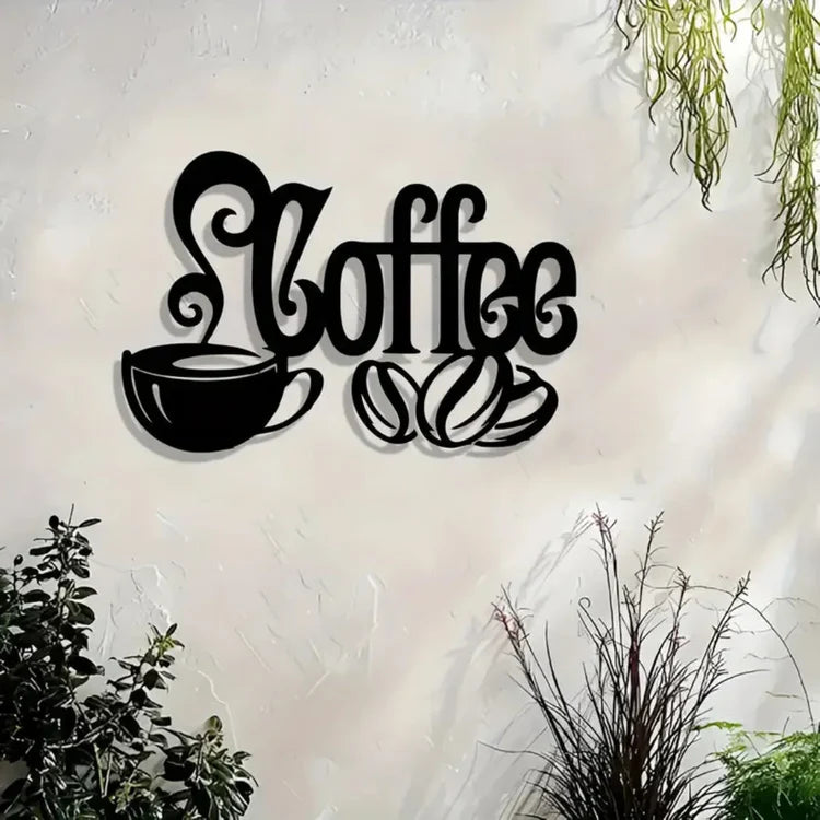 Coffee & Cup Acrylic Kitchen Wall Decor | Gifts for Friends & Family