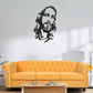 Jesus Chirst's Face - Christmas & Baptism - For Church or Home wall Decal