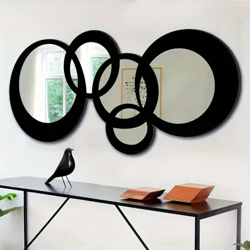 Vintage Modern Minimalist Wall Mirror | Emaazz