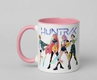 Pyramid International Kpop Demon Hunters Huntrix Girls Coffee Mug - 11oz Ceramic Coffee Mug - Cute Anime Gift for Kids and Fans - Dishwasher and Microwave Safe
