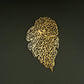 Ayatul Kursi Acrylic Islamic Wall Art (Leaf Pattern)