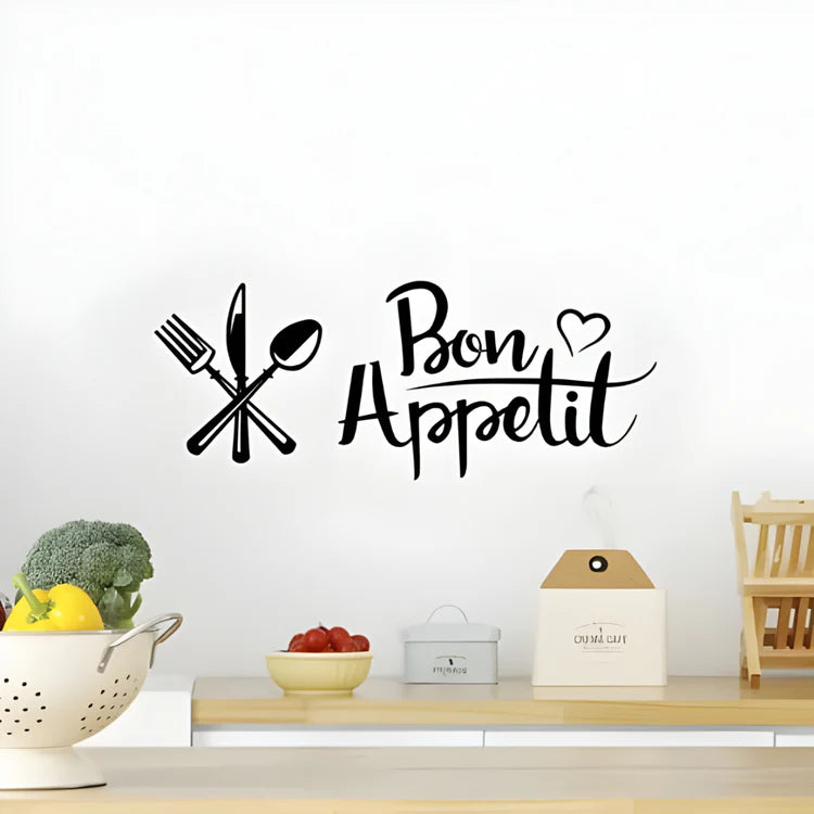 Fork Knife Spoon Acrylic Wall Decal - Beautiful Kitchen Decor for UAE Homes & Restaurants