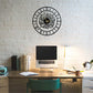 First Kalima Acrylic Wall Clock | Islamic Calligraphy Timepiece