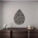 Surah Al-Fatiha Drop Design Acrylic Wall Art - Islamic Calligraphy
