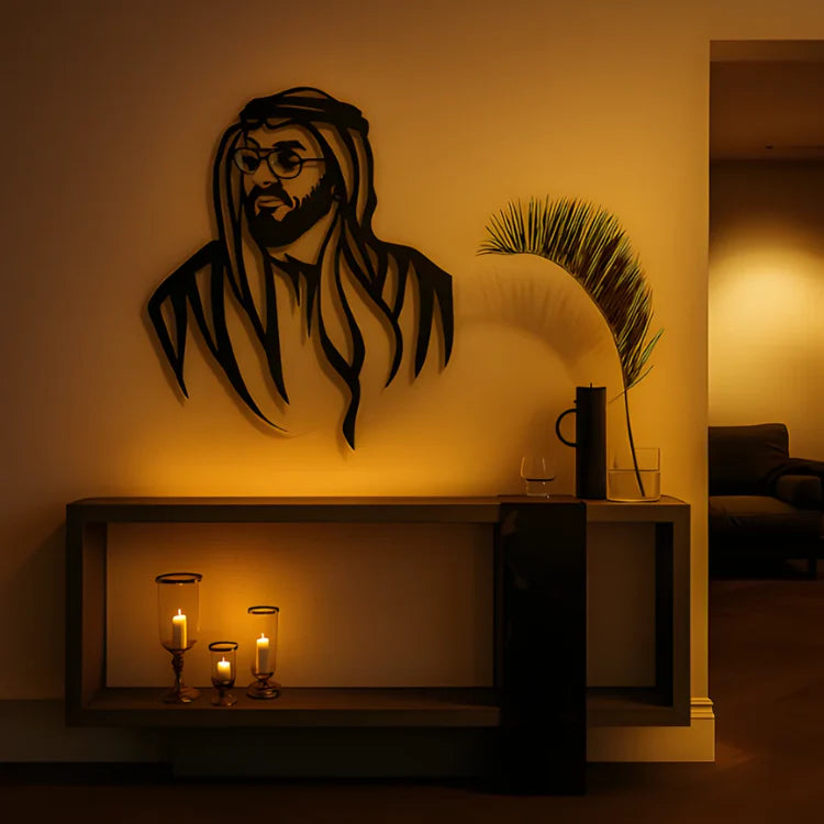 Sheikh Tahnoon bin Zayed Acrylic Portrait