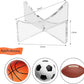 Acrylic Sports Ball Display Stand – Clear Holder for Basketball, Football, Soccer, Volleyball & Rugby