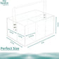 Space Organizers Plastic Acrylic Utensil Holder Silverware Caddy For Picnic Party