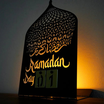 Ramadan Calendar | Days of Ramadan | Countdown to Eid | Good Deeds Calendar | Ramadan Eid Decoration | Gift for Muslims | Table Decor |